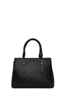 Woman Black Classic Shoulder Bag with Long Strap | Derimod