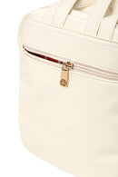 Woman Cream Printed Backpack | Derimod