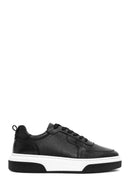 
Men's Black Lace-Up Thick Sole Leather Sneaker
 | Derimod