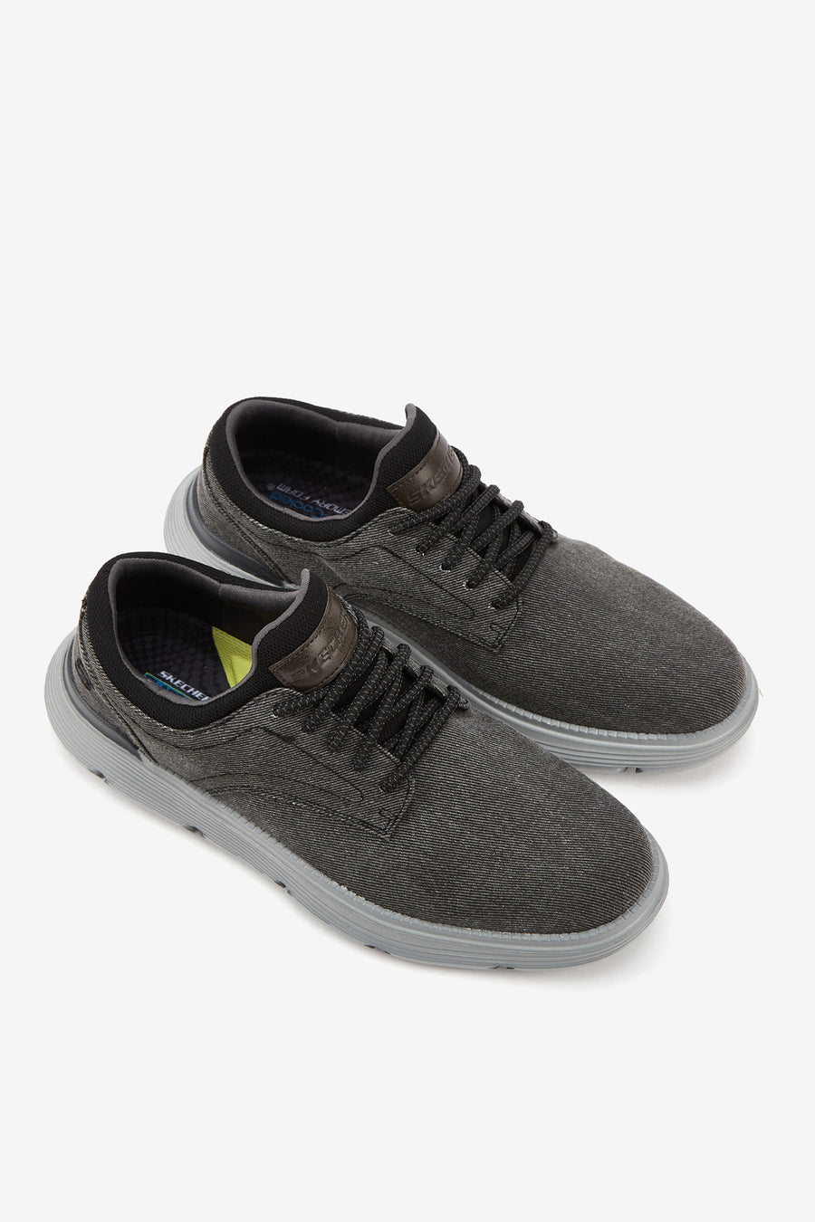 Skechers Men's Black Garza-Romano Sneaker