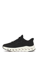 Kadın Siyah Bağcıklı Kalın Tabanlı Sneaker | Derimod