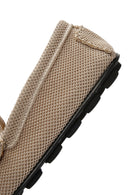 Erkek Bej Kumaş Loafer | Derimod