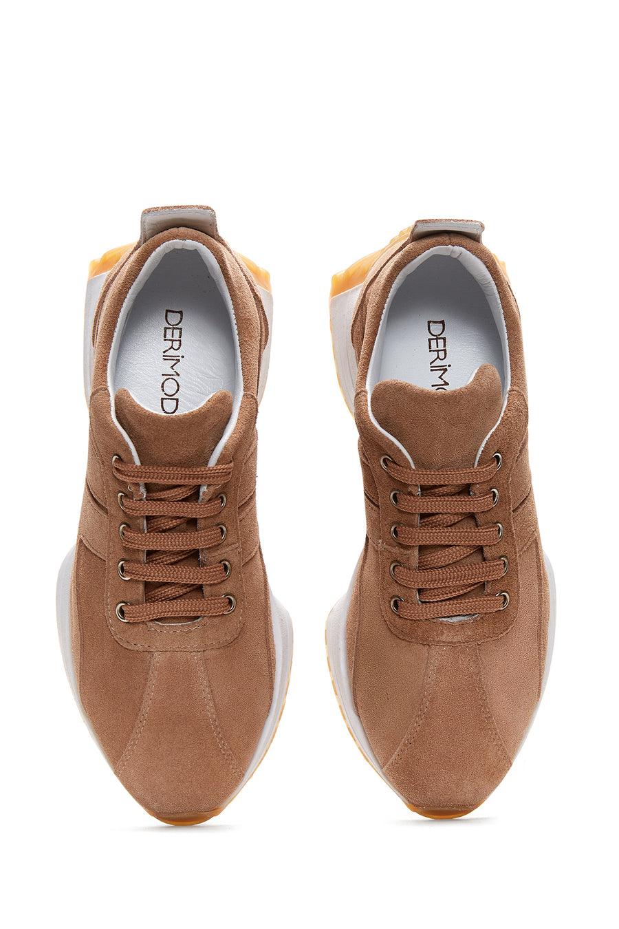 Kadın Deri Süet Sneaker
