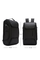 D-Pack Unisex Black Technological Fabric Backpack | Derimod