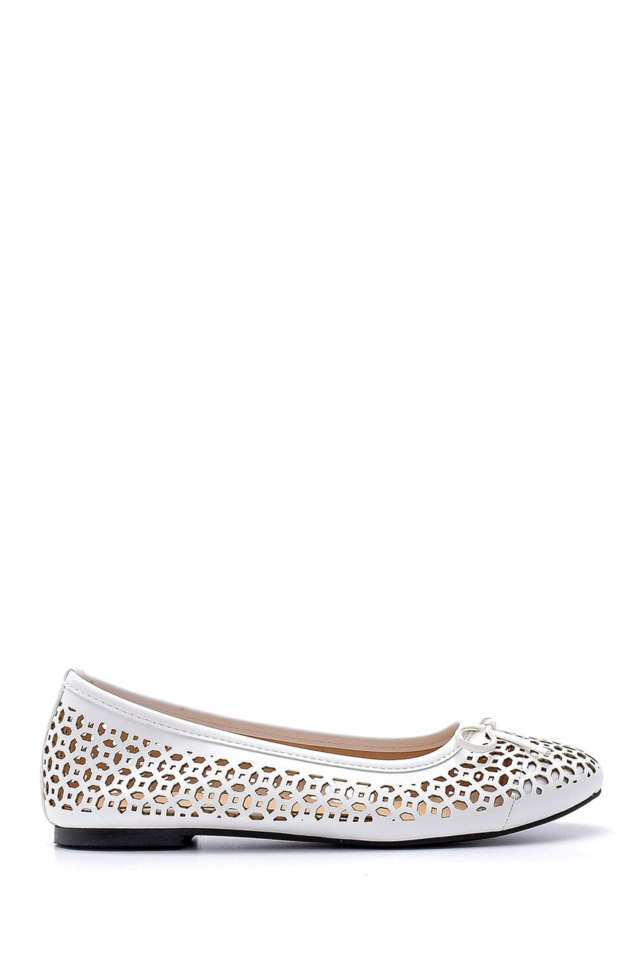 Women's Bow Detailed Ballerinas 20SFE196418 | Derimod