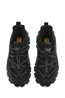Caterpillar Men's Black Intruder Max Chunky Sole Lace-Up Suede Leather Sneaker | Derimod