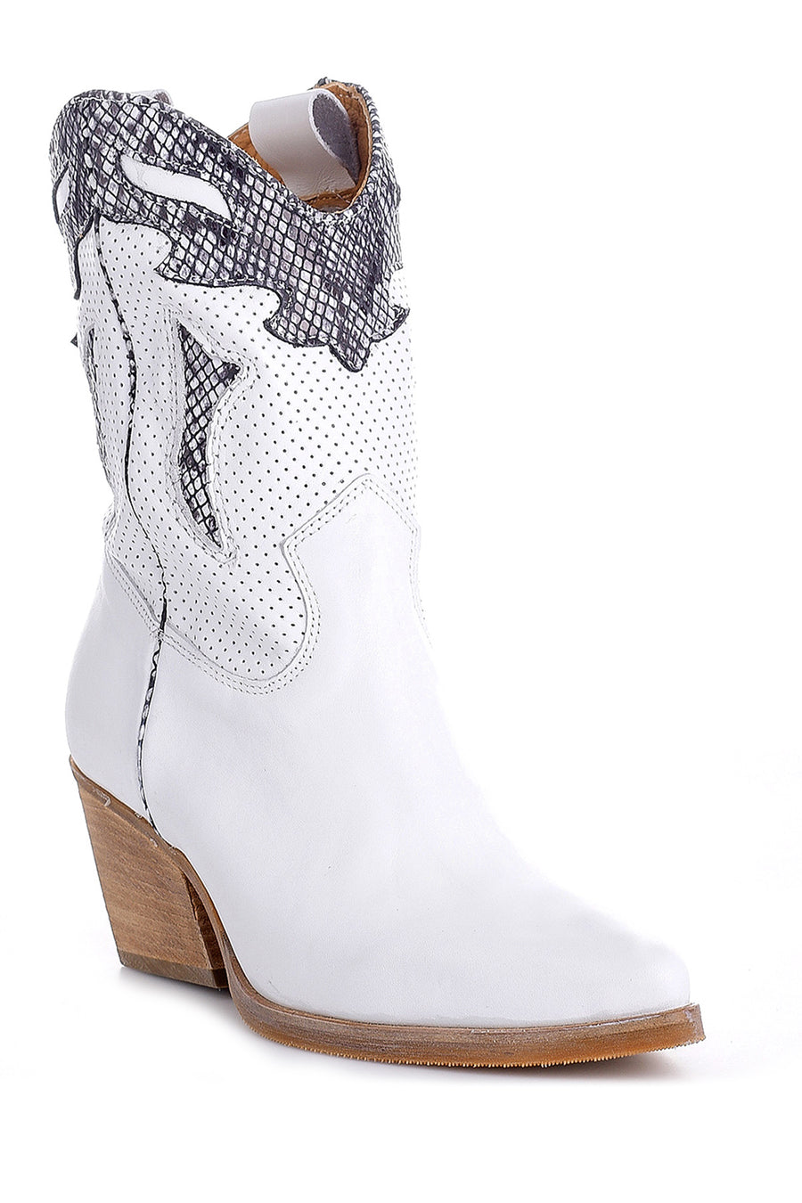 Women's Leather Cowboy Boots