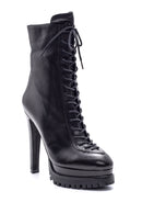 Women's Heeled Leather Boots | Derimod