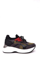 Women's High-Sole Sneaker | Derimod