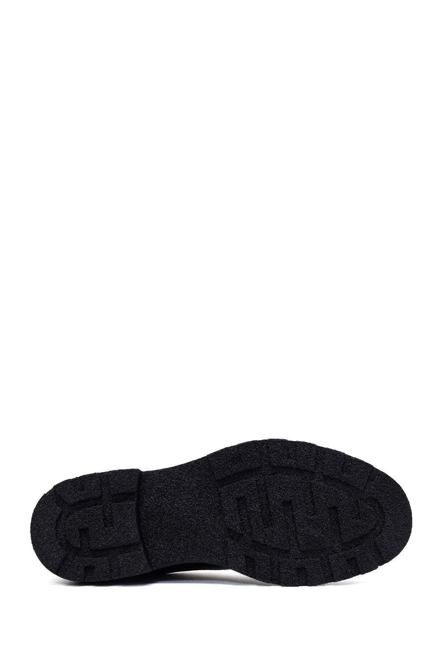 Male Black Lace-up Leather Casual Shoes