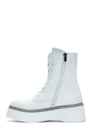 Women's Leather Wedge Heel Boots | Derimod