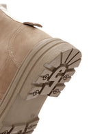 Men's Beige Casual Nubuck Leather Boots | Derimod