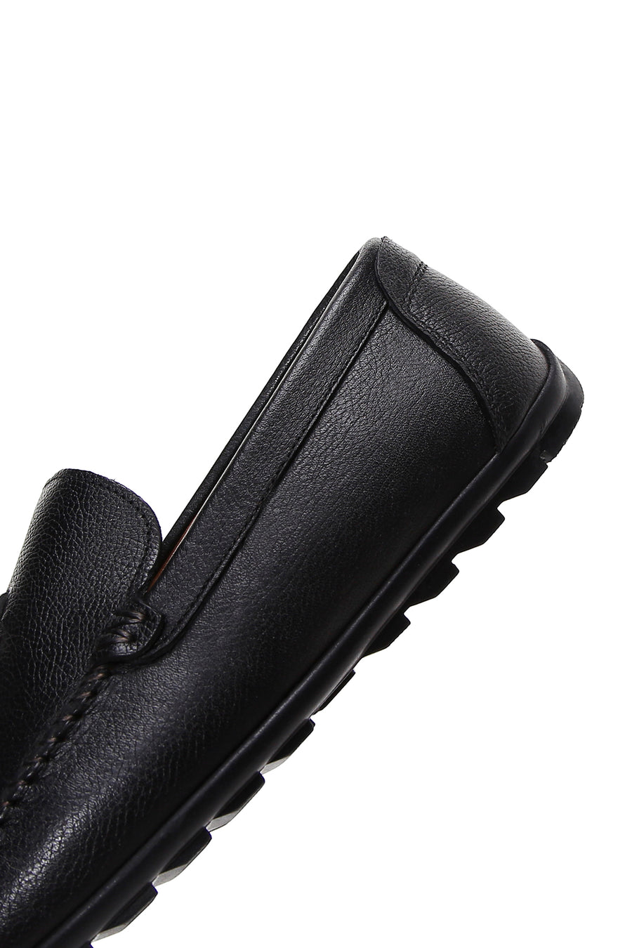 Erkek Siyah Deri Casual Loafer