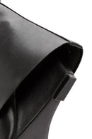 Woman Black Wedge Heel Boots | Derimod