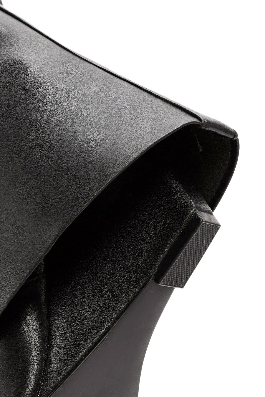 Women's Black Wedge Heeled Boots