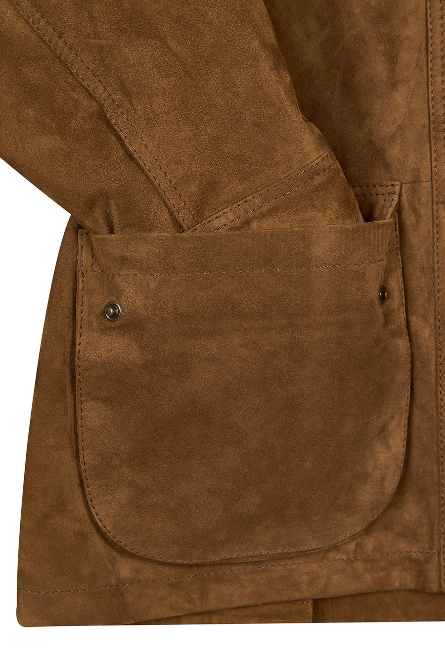 Freedom Kadın Camel Oversize Süet Deri Ceket