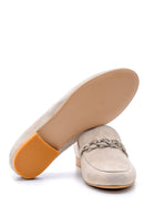 Women's Suede Leather Loafer | Derimod