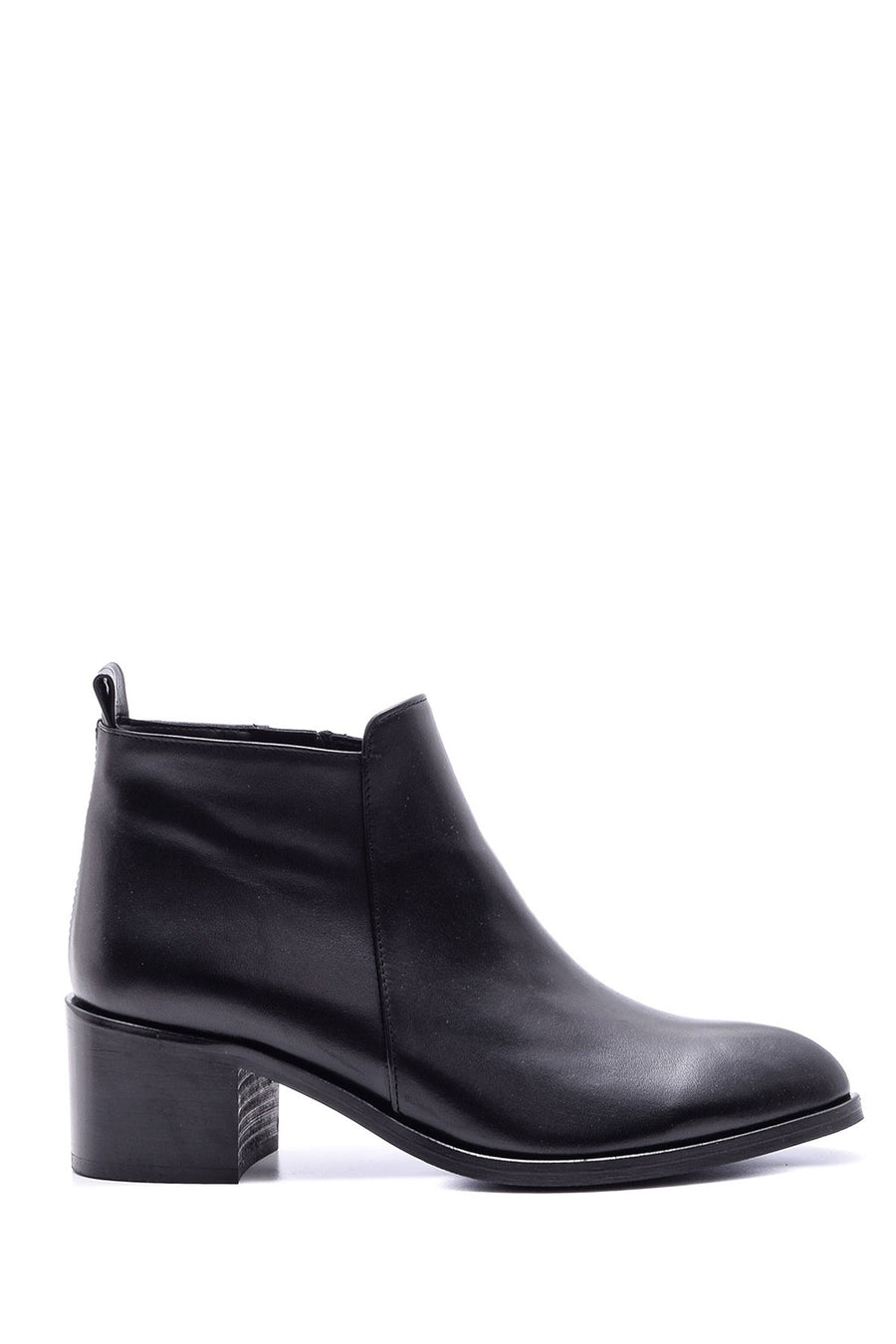 Women's Heeled Leather Boots 19WFD220318 | Derimod