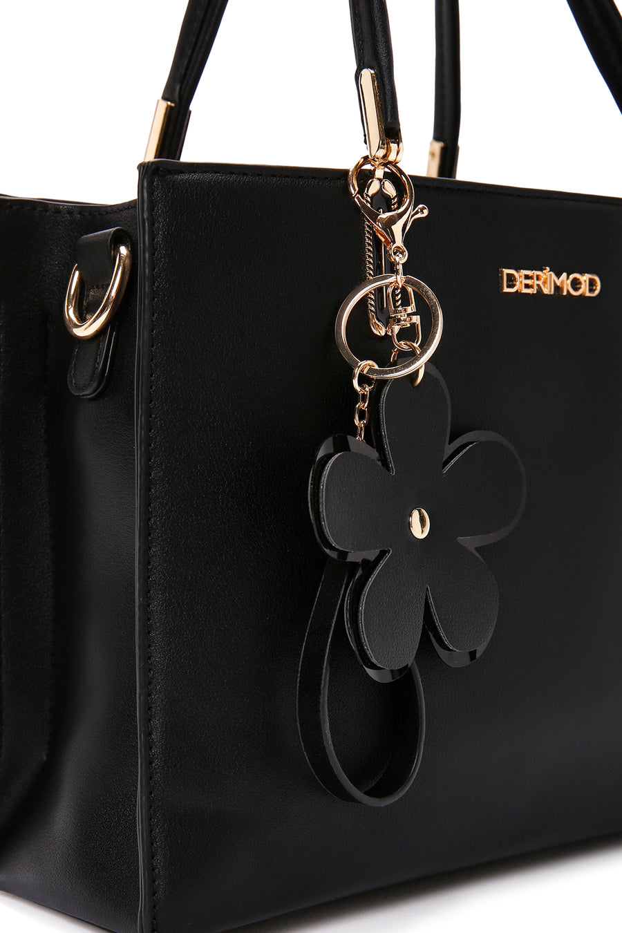 Women's Black Long Strap Shoulder Bag
