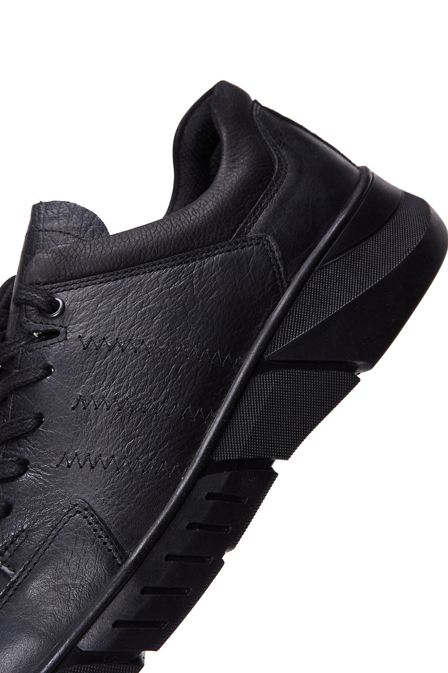 Erkek Siyah Deri Casual Sneaker