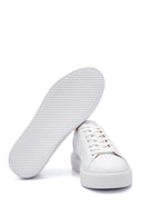 Men's Leather Perforated Sneaker | Derimod