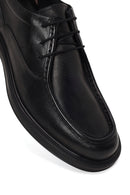 Male Black Lace-Up Leather Casual Shoes | Derimod