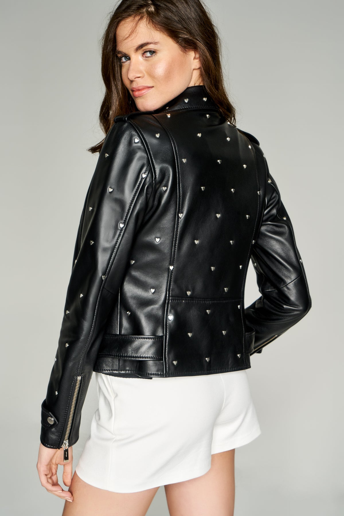 Amor Women's Leather Jacket 18SGD5449U4 | Derimod