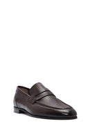 Men's Brown Leather Classic Loafer | Derimod