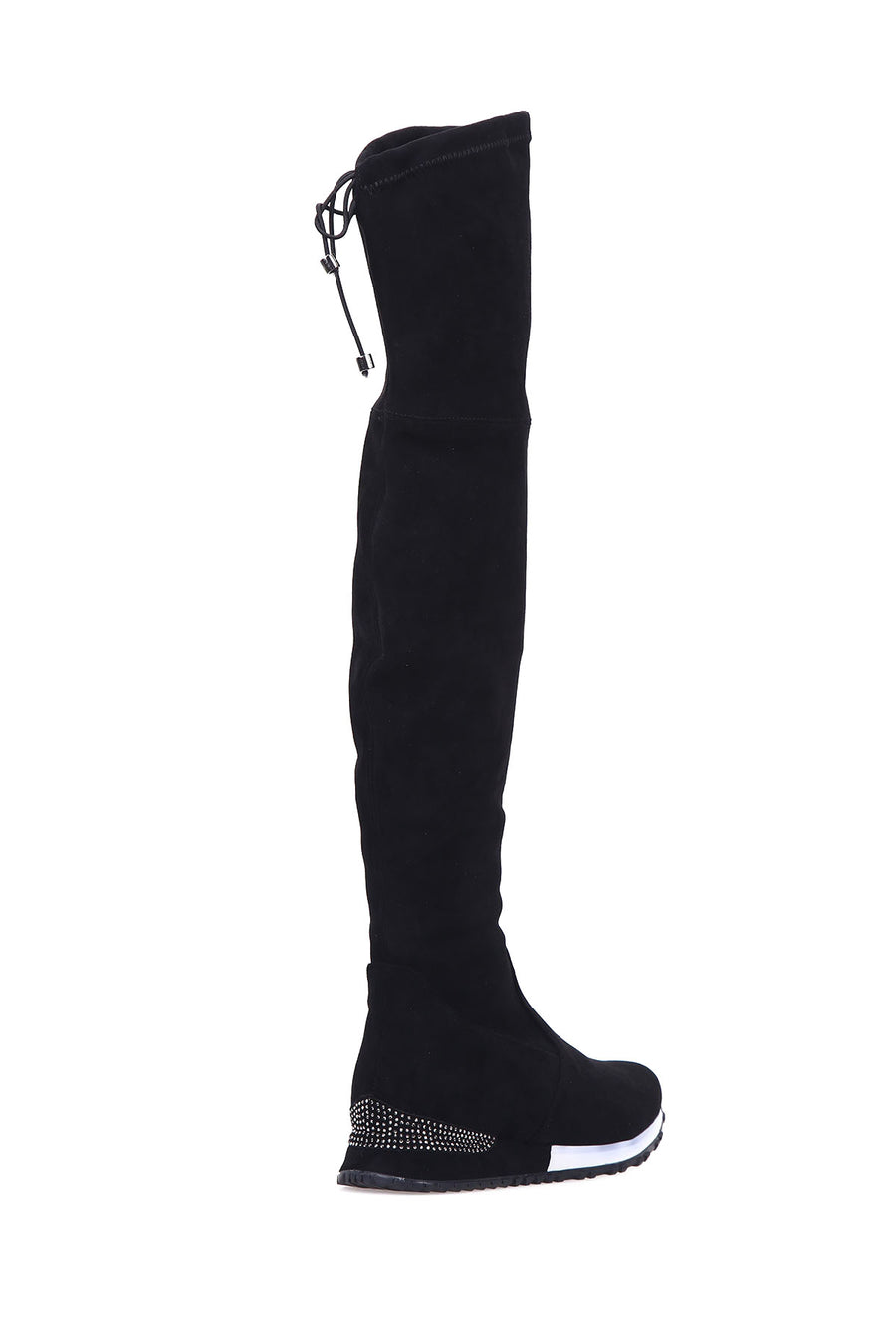Women's Stretch Suede Boots
