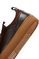 Men's Brown Leather Sneaker | Derimod