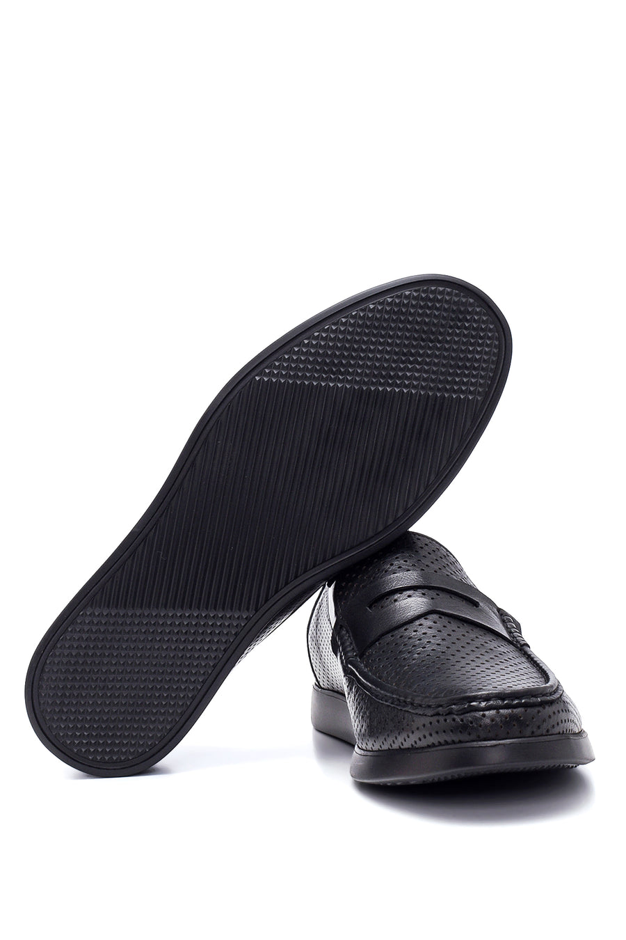 Men's Leather Printed Loafer