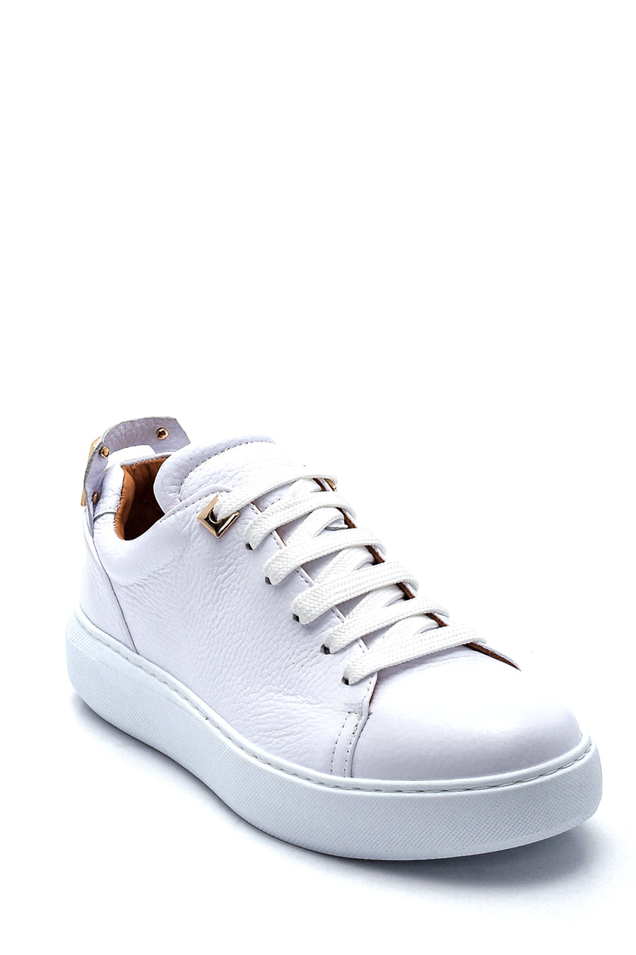 Women's Leather Printed Sneaker