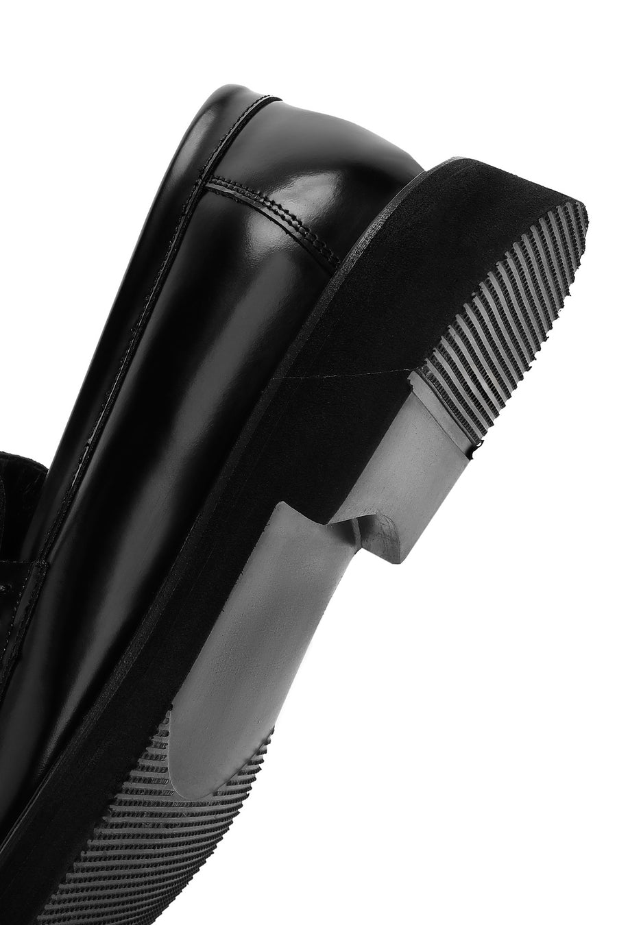 Men's Black Leather Classic Loafer