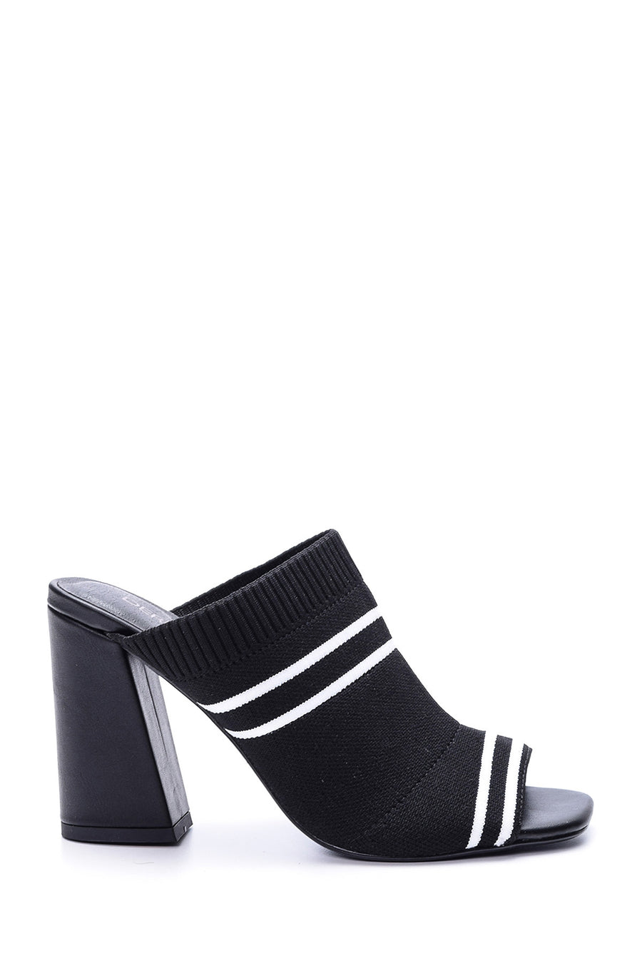 Women's Knitted Heeled Slippers 19SFD20616F | Derimod