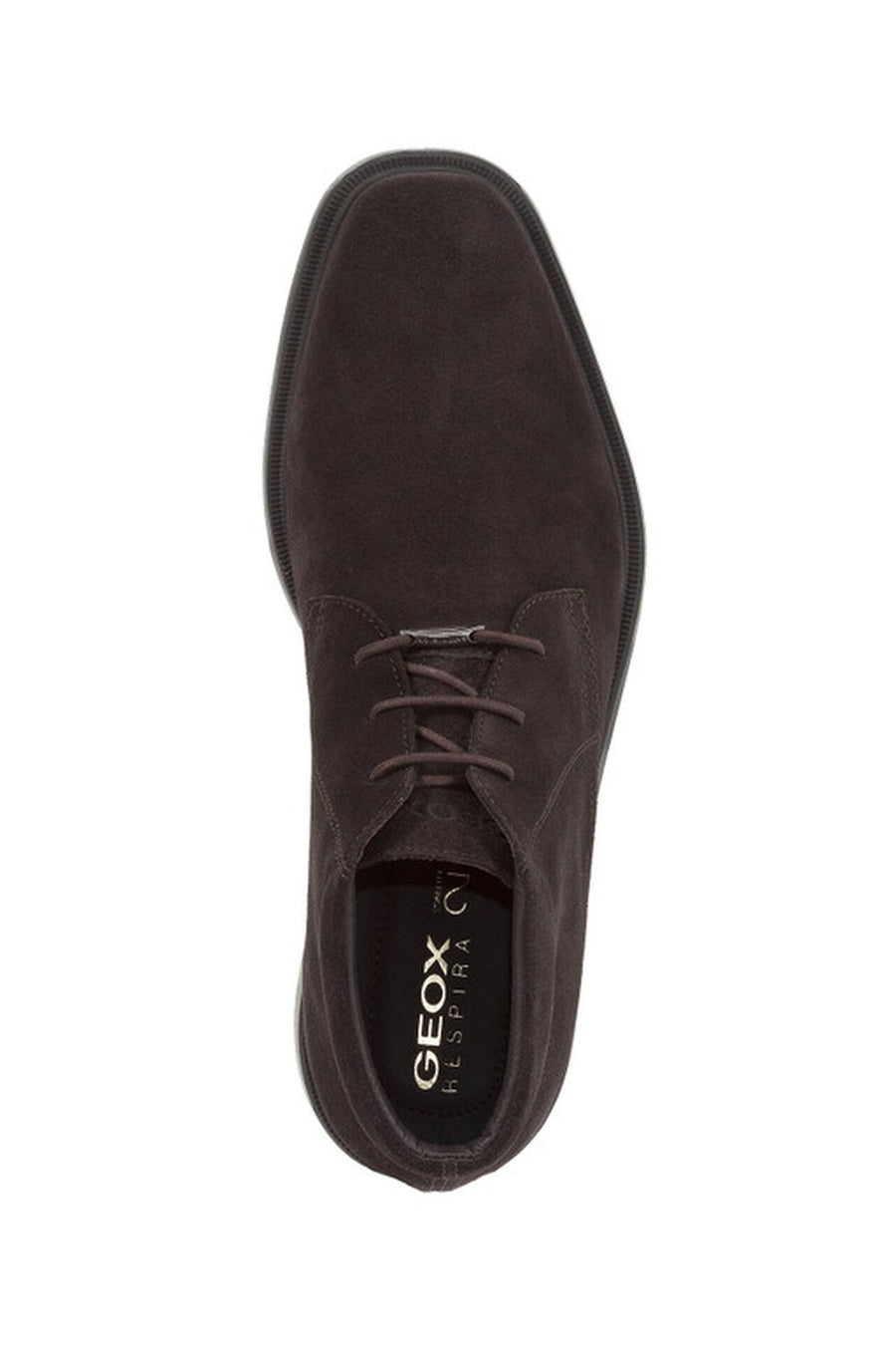 Geox Men's Brown Brayden Suede Leather Boots