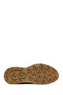 Men's Brown Thick-Soled Leather Casual Sneaker | Derimod