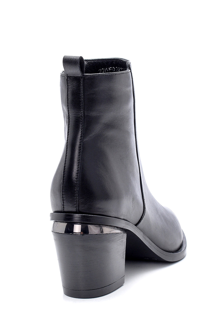 Women's Leather Heeled Boots