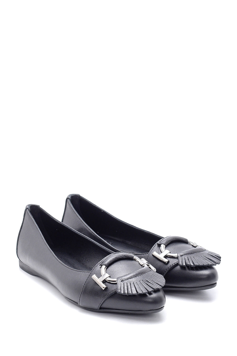 Women's Leather Ballerinas