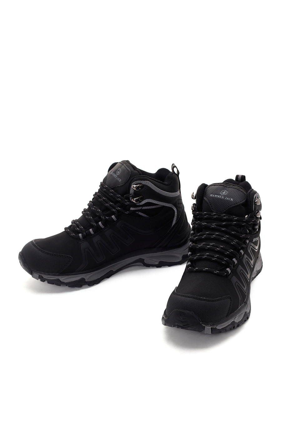 Hammer Jack Women's Black Faron G Waterproof Outdoor Boots