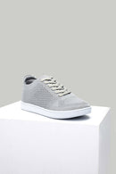 Silver Fabric Women's Sneaker | Derimod