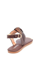 Women's Knitted Detailed Sandals | Derimod