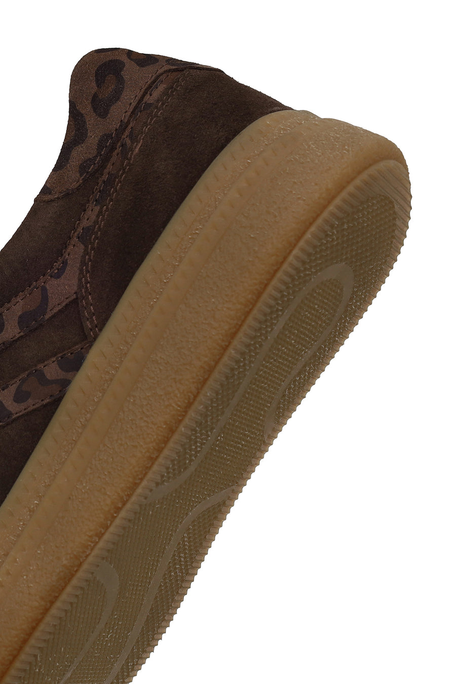 Kadın Kahverengi Bağcıklı Süet Deri Sneaker
