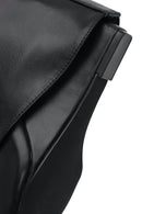 Woman Black Wedge Heel Boot | Derimod