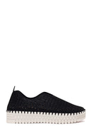 Woman Black Lace-Up Thick-Soled Casual Shoes | Derimod