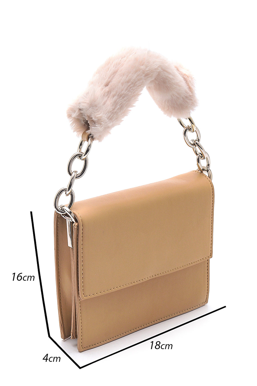 Women's Plush Detailed Handbag 21WBD270018 | Derimod