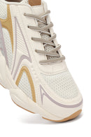 Woman Cream Lace-Up Chunky Sneaker | Derimod