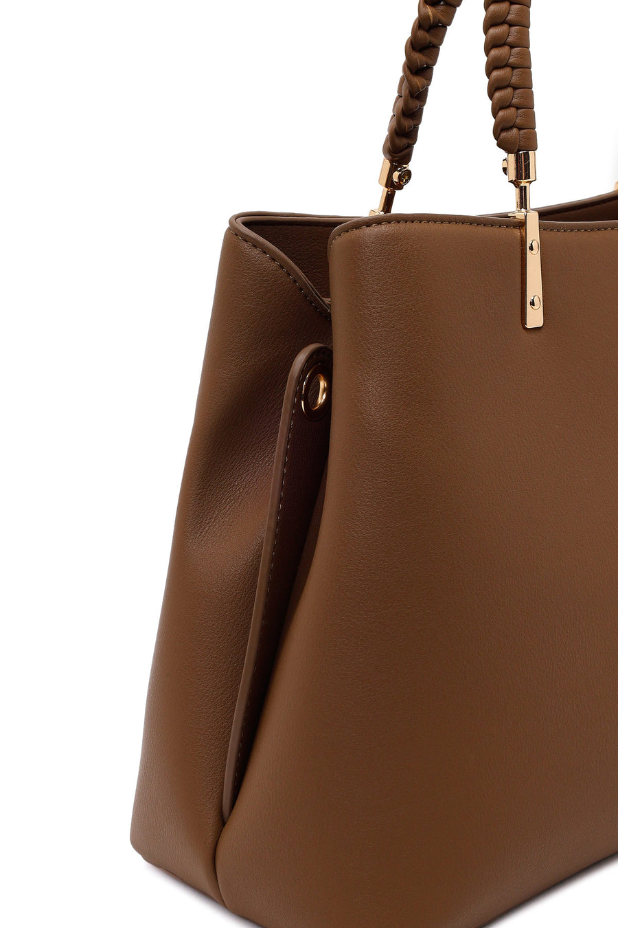 Woman Mink Long-Strap Shoulder Bag