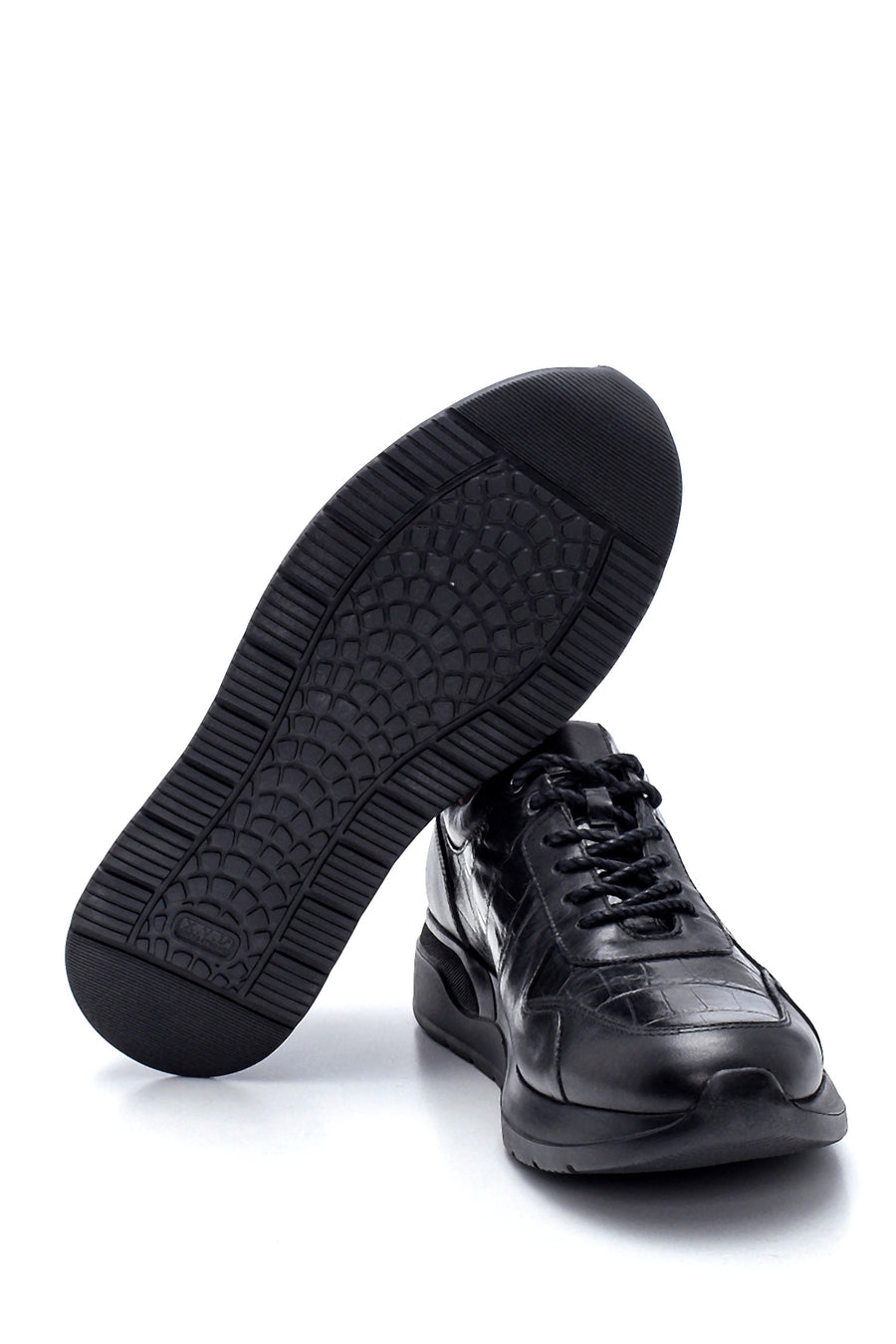 Men's Leather Crocodile Sneaker