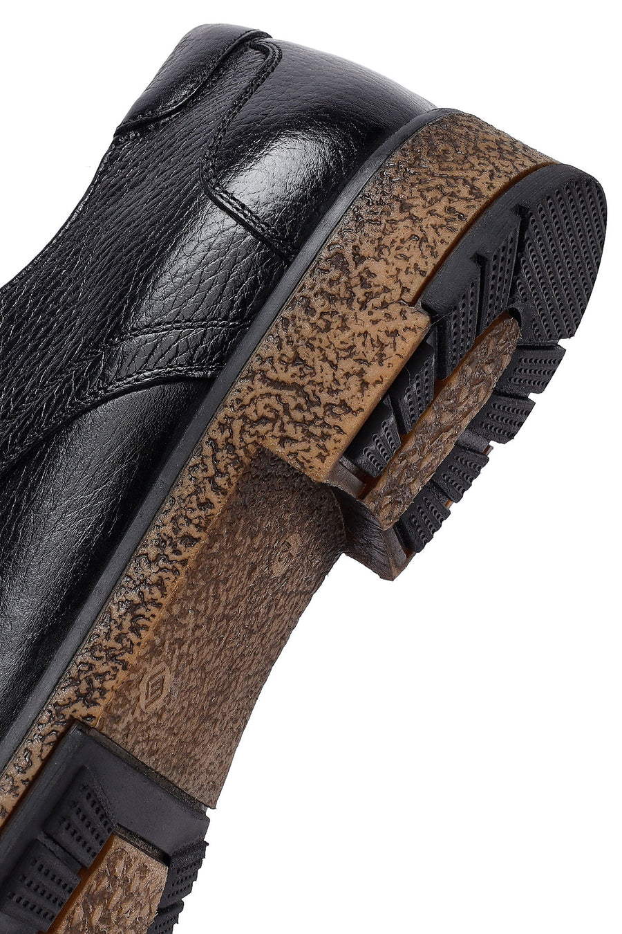 Men's Black Lace Up Leather Casual Shoes