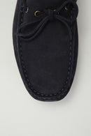 Suede Men's Leather Loafer | Derimod